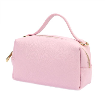 Kožená kabelka Luka ružová KZ2260868