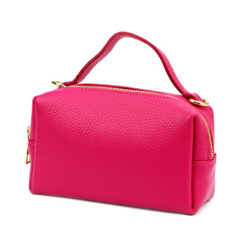 Kožená kabelka Luka fuchsiová KZ2260869