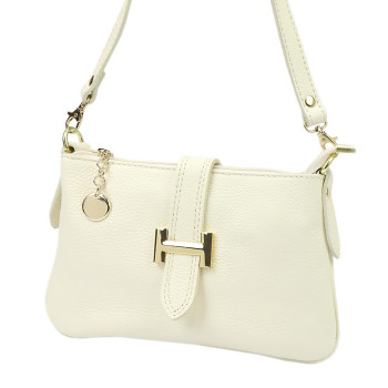 Kožená kabelka Luka béžová KZ2260848