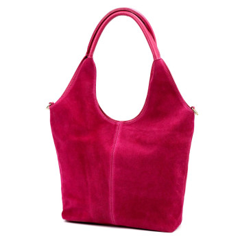 Kožená kabelka Luka fuchsiová KZ2260986