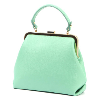 Kožená kabelka Luka zelená KZ2261081