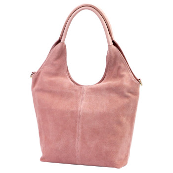 Kožená kabelka Luka ružová KZ2260987