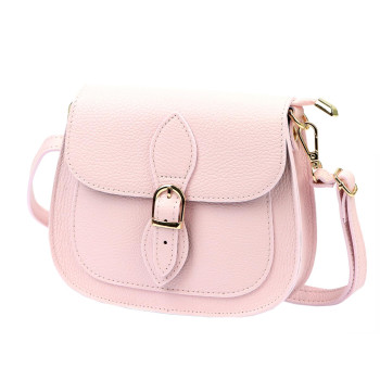 Kožená kabelka Luka ružová KZ2261215