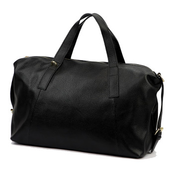 Kožená kabelka Luka čierna KZ2260885