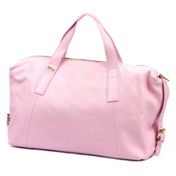 Kožená kabelka Luka ružová KZ2260980