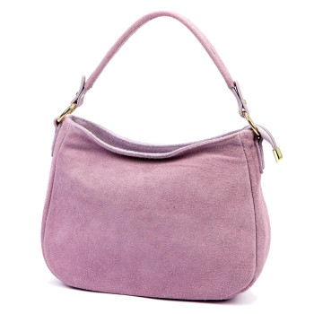 Kožená kabelka Luka fialová  KZ2261271