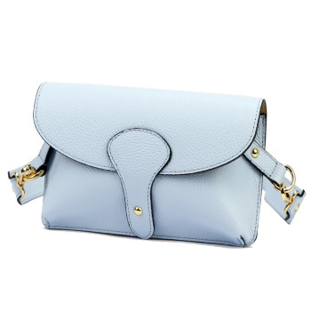 Kožená kabelka Luka modrá KZ2261086