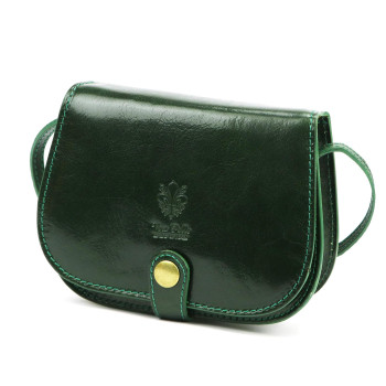 Kožená kabelka Florence zelená KZ2261286