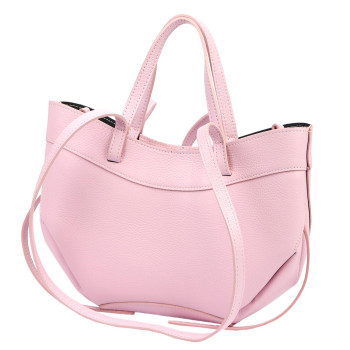 Kožená kabelka Luka ružová KZ2261324