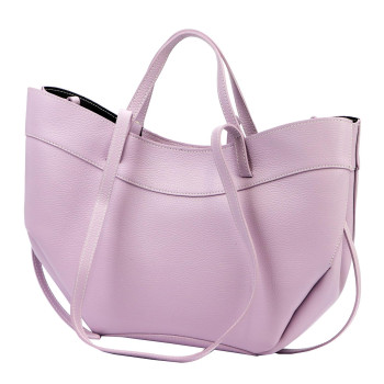 Kožená kabelka Luka fialová KZ2261330