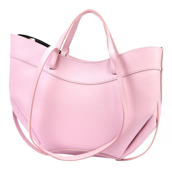 Kožená kabelka Luka ružová KZ2261331