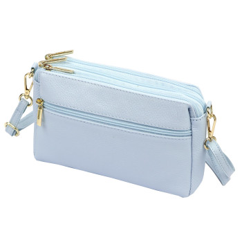 Kožená kabelka Luka modrá KZ2261192