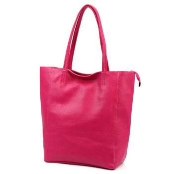 Kožená kabelka Luka fuchsiová KZ2260850