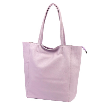 Kožená kabelka Luka fialová  KZ2261021