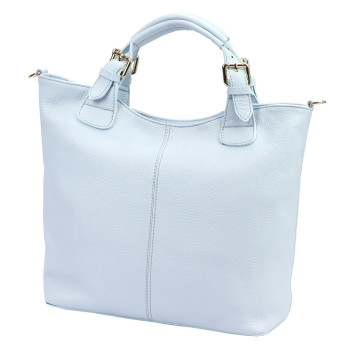 Kožená kabelka Luka modrá KZ2261435