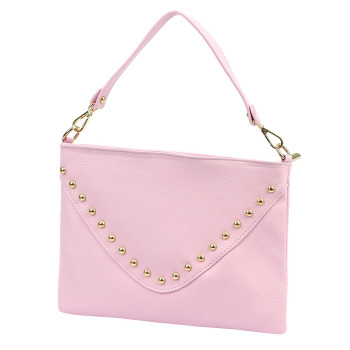 Kožená kabelka Luka ružová KZ2261455