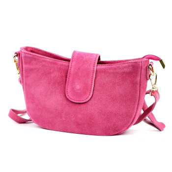 Kožená kabelka Luka ružová KZ2261539