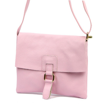 Kožená kabelka Luka ružová KZ2260894