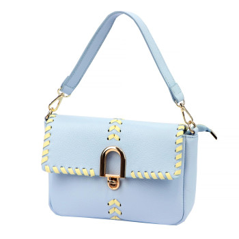 Kožená kabelka Luka morá KZ2261691