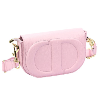 Kožená kabelka Luka ružová KZ2261479