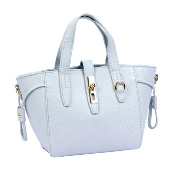 Kožená kabelka Luka modrá KZ2261068