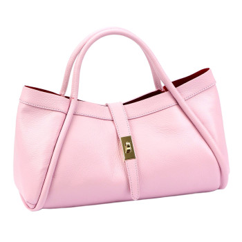 Kožená kabelka Camilla ružová KZ2261660