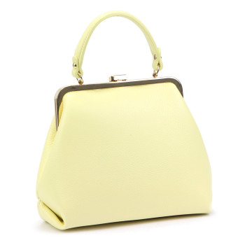 Kožená kabelka Luka žltá KZ2261080