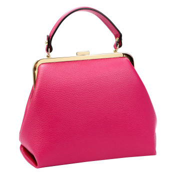 Kožená kabelka Luka fuchsiová KZ53305