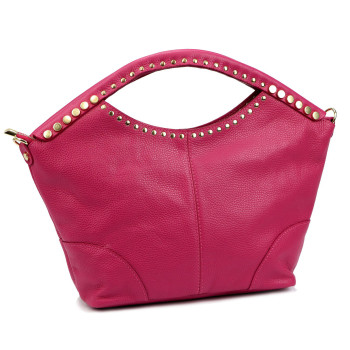 Kožená kabelka Camilla fuchsiová KZ2261462