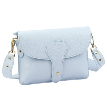 Kožená kabelka Luka modrá KZ2261095