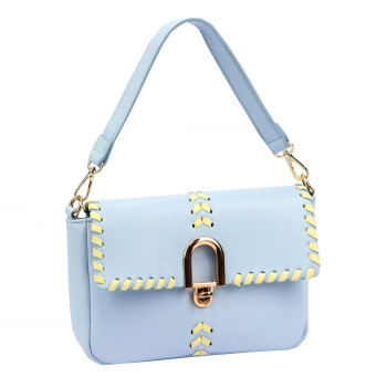 Kožená kabelka Luka morá KZ2261691