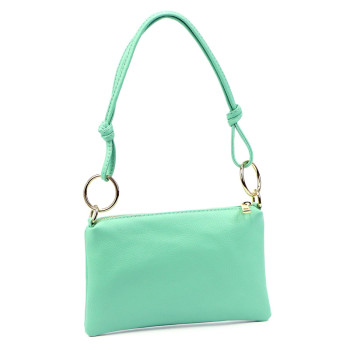 Kožená kabelka Luka zelená KZ2261598