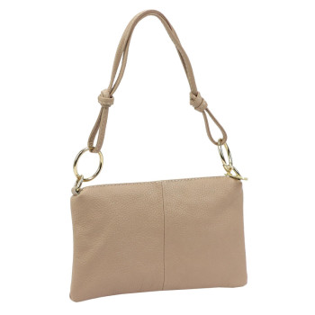 Kožená kabelka Luka mokka KZ2261592