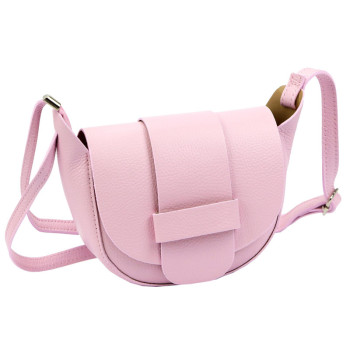 Kožená kabelka Luka ružová KZ2261670