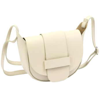 Kožená kabelka Luka béžová KZ2261665