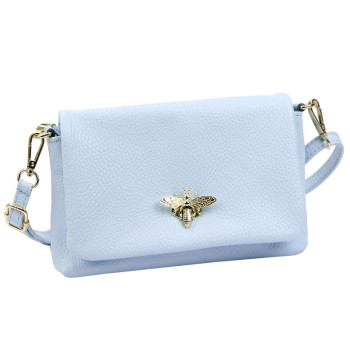 Kožená kabelka Luka modrá KZ2261895