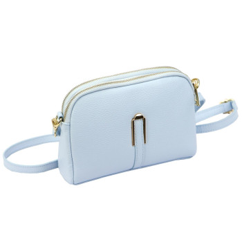 Kožená kabelka Luka modrá KZ2257164