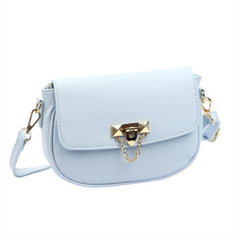 Kožená kabelka Luka modrá KZ2261909