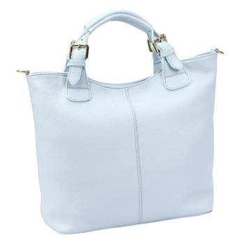 Kožená kabelka Luka modrá KZ2261435