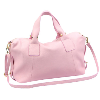 Kožená kabelka Luka ružová KZ2261954