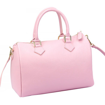 Kožená kabelka Luka ružová KZ2261978