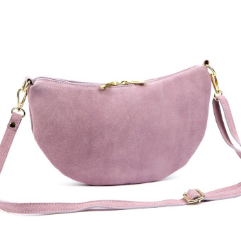 Kožená kabelka Luka fialová KZ2262075