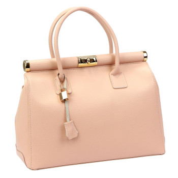 Kožená kabelka Luka ružová KZ2261966