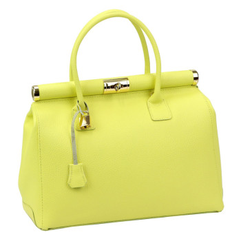 Kožená kabelka Luka zelená KZ2261967