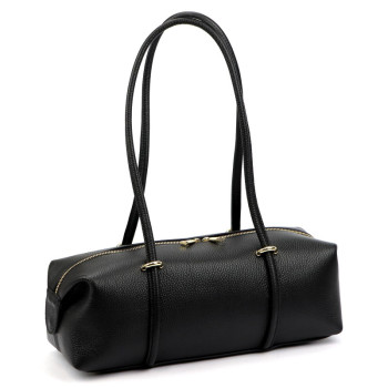 Kožená kabelka Luka čierna KZ2262086