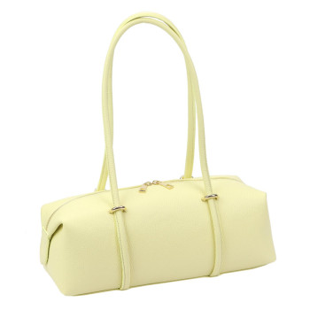 Kožená kabelka Luka žltá KZ2262088