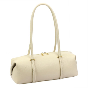 Kožená kabelka Luka béžová KZ2262089