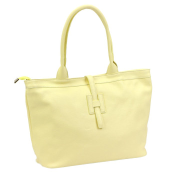 Kožená kabelka Luka žltá KZ2260973