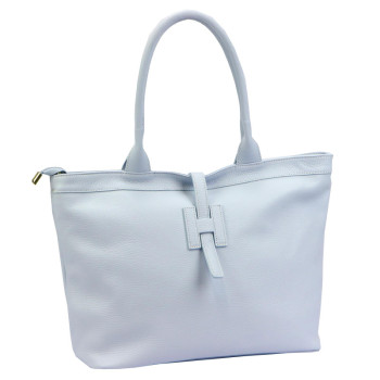 Kožená kabelka Luka modrá KZ2260971