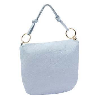 Kožená kabelka Luka modrá KZ2261472